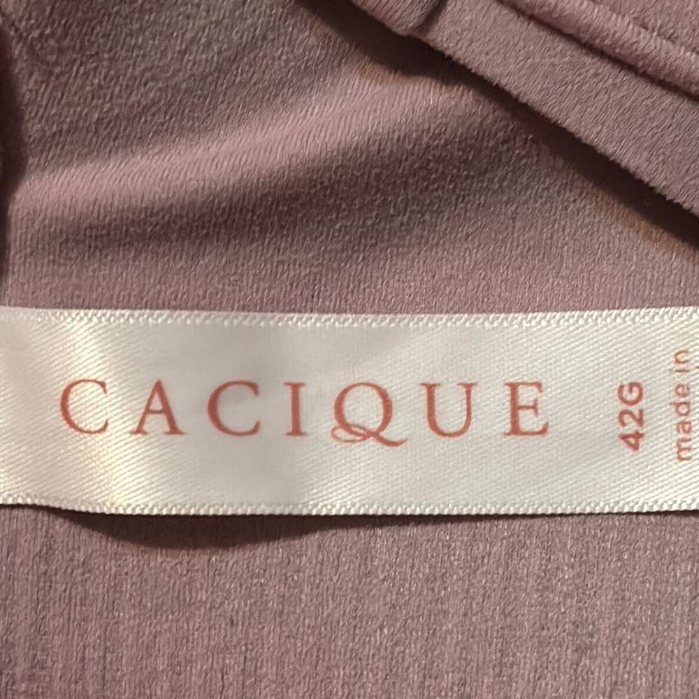 Cacique Pink Seamless Bra with Molded Cups (Bin L) - Picture 3 of 4